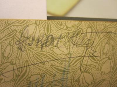  Livländischer Kalender auf das Jahr nach Christi Geburt 1905, welches ein Gemeinjahr von 365 Tegen ist ([1905]);- (Helff[?], Oskar), Von Hand: Autogramm; 'Oskar [Helff]'. 
