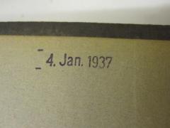 - (Reichsstelle für Sippenforschung (Berlin)), Stempel: Datum; '4. Jan. 1937'. 