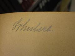 - (Schubert, [?]), Von Hand: Autogramm, Name; 'Schubert'. 