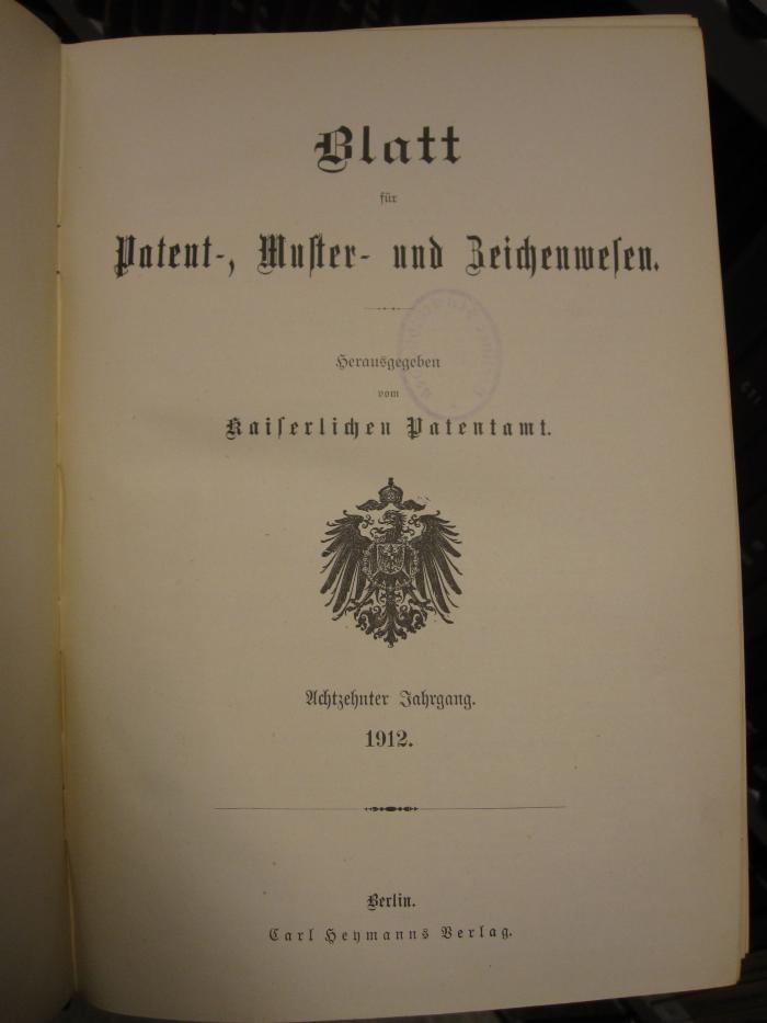 ZB 2202: 18. Jahrgang (1912)