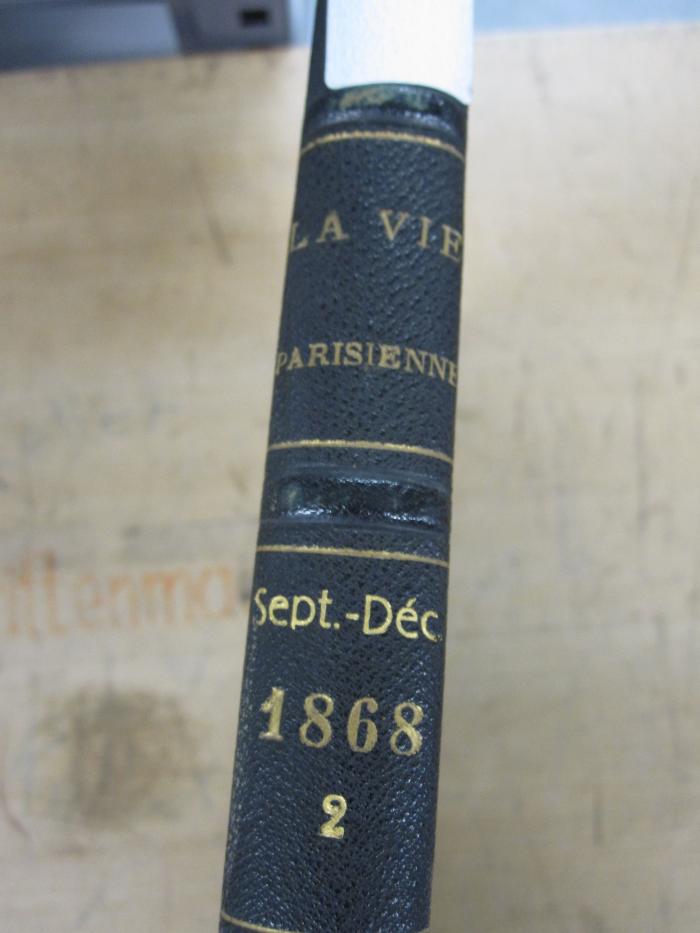 ZC 521: La vie parisienne : magazine mensuel artistique et littéraire (1867-1872)