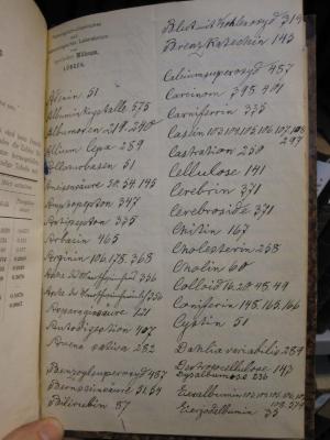 ZB 2296: Hoppe-Seyler's Zeitschrift für physiologische Chemie (1899);- (Mühsam, Siegfried), Von Hand: Notiz. 