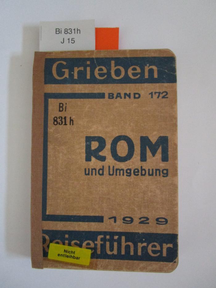 Bi 831 h: Rom und Umgebung (1929)