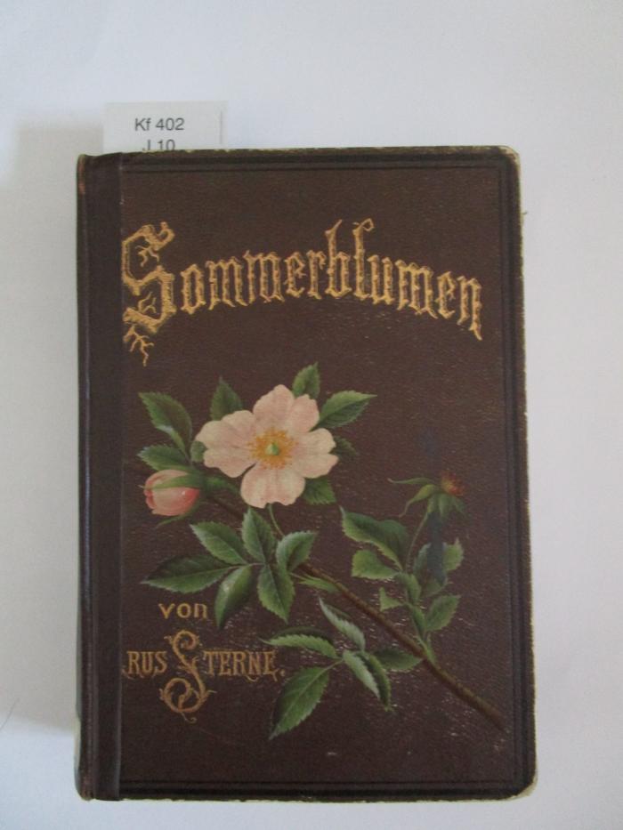 Kf 402: Sommerblumen : Eine Schilderung der heimischen Blumenwelt (1884)