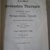 Kh 504 b 3: Lexikon der gesamten Therapie des praktischen Arztes mit Einschluß der therapeutischen Technik (1924)