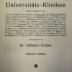 Kk 197 g: Die Therapie an den Berliner Universitäts-Kliniken (1920)