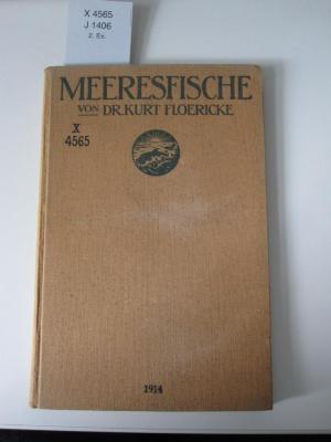 X 4565 2. Ex: Meeresfische (1914)
