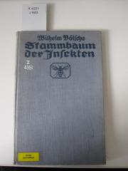 X 4351: Der Stammbaum der Insekten (1916)