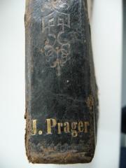 - (Prager, J.), Prägung: Name; 'J. Prager'. 