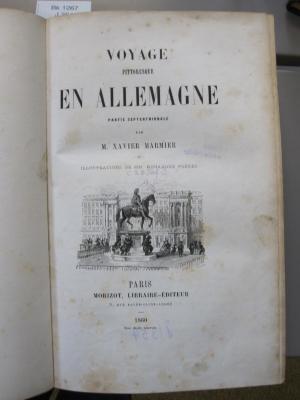 Bk 1267: Voyage pittoresque en Allemagne (1860)