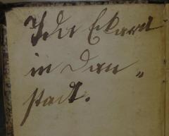 G45 / 2737 (Eckard, Ida), Von Hand: Autogramm, Name, Ortsangabe; 'Ida Eckard in D[...]stadt'. 