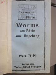 Bk 1275: Worms am Rhein und Umgebung ([1915])