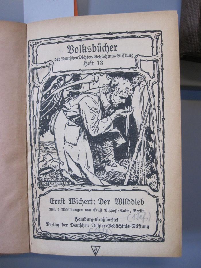 Cm 5416: Der Wilddieb ([1918])