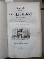 Bk 1267: Voyage pittoresque en Allemagne (1860)