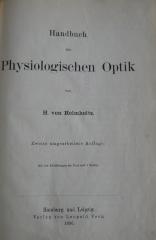 X 1434 b: Handbuch der physiologischen Optik (1896)