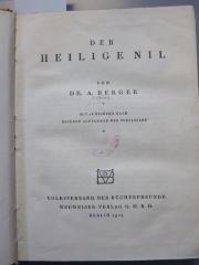 Bm 119: Der heilige Nil (1924)