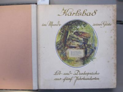 Bi 714 x: Karlsbad im Munde seiner Gäste.