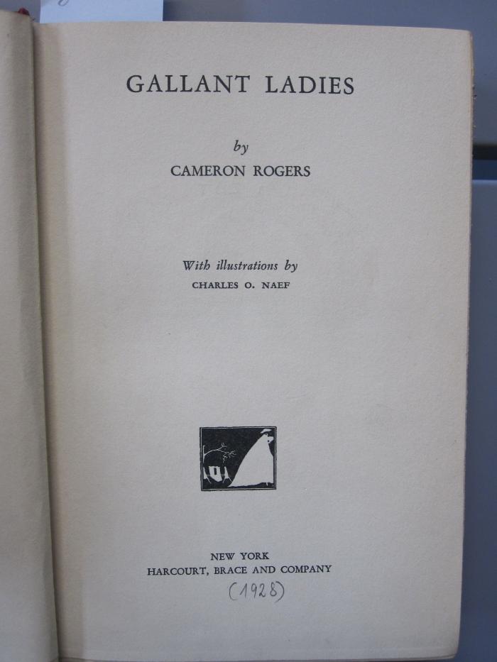 Ok 284: Gallant Ladies ([1928])