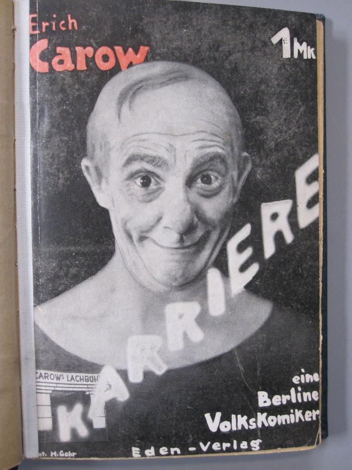 Dw 111: Karriere eines Berliner Volkskomikers (1930)