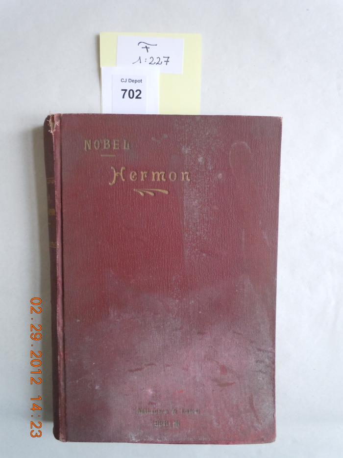 F 1 227: Hermon (1892)