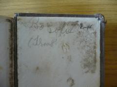 - (Kraft, Rosalie;Gottschalk, Rosalie), Von Hand: Autogramm; 'Rosalie Kraft'. 