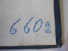 G59 / 382 (Johannisloge Zum Goldenen Apfel im Orient Dresden. Bibliothek), Von Hand: Nummer; '660a'. 