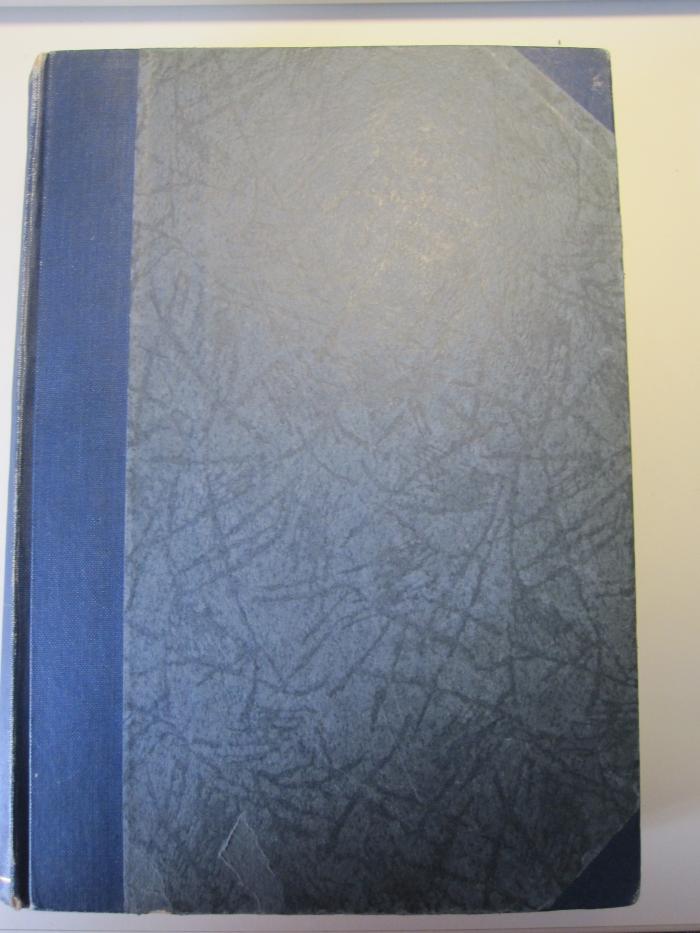 Kp 342: Geschichte der Physiologischen Chemie (1935)