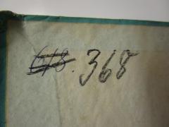 G58 / 151 (Johannis-Loge Zur Biederen Vereinigung (Glogau)), Von Hand: Nummer; '618.'. 