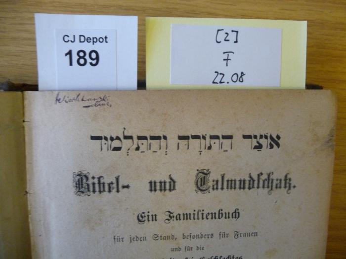 - (Helischkowski, Hermann), Von Hand: Autogramm; 'Helischkowski
Cantor'. 
