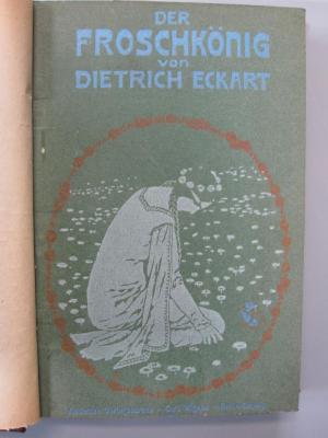 Cm 5447: Der Froschkönig: romantische Komödie in 3 Aufzügen (1904)