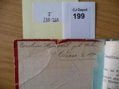 - (Husserl, Caroline), Von Hand: Autogramm; 'Caroline Husserl geb. Kohn
Wien 1/4 1890'. 