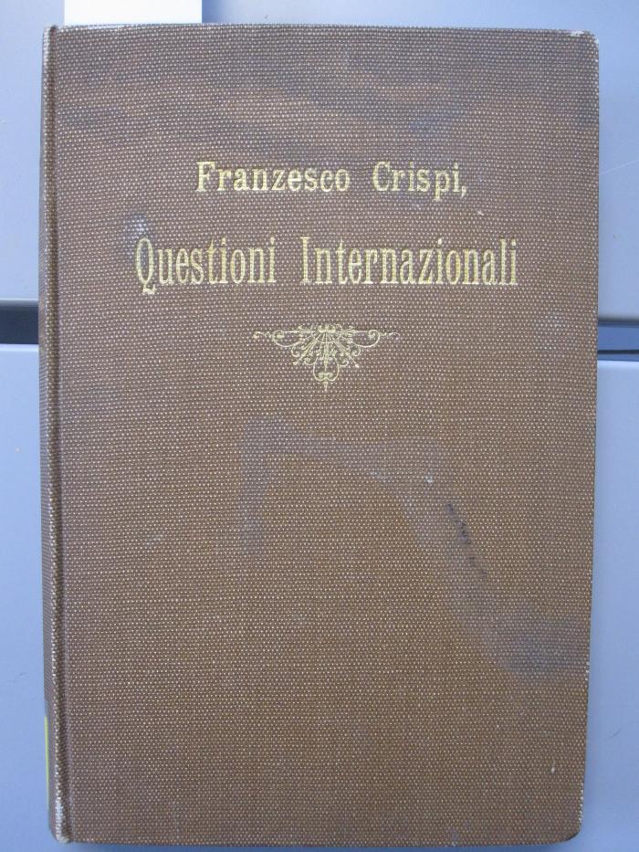 At 210: Questioni Internazionali (1913)