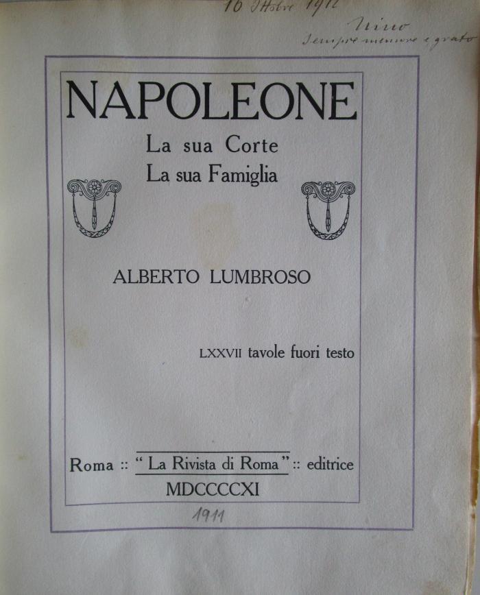 Aq 558: Napoleone (1911)