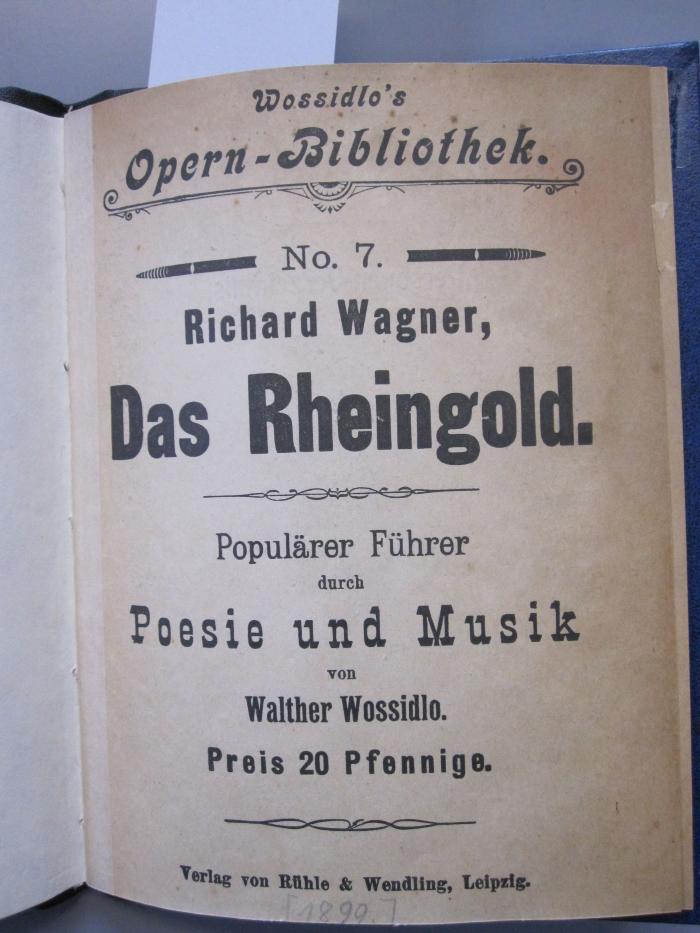 Ds 90: Das Rheingold ([1899])