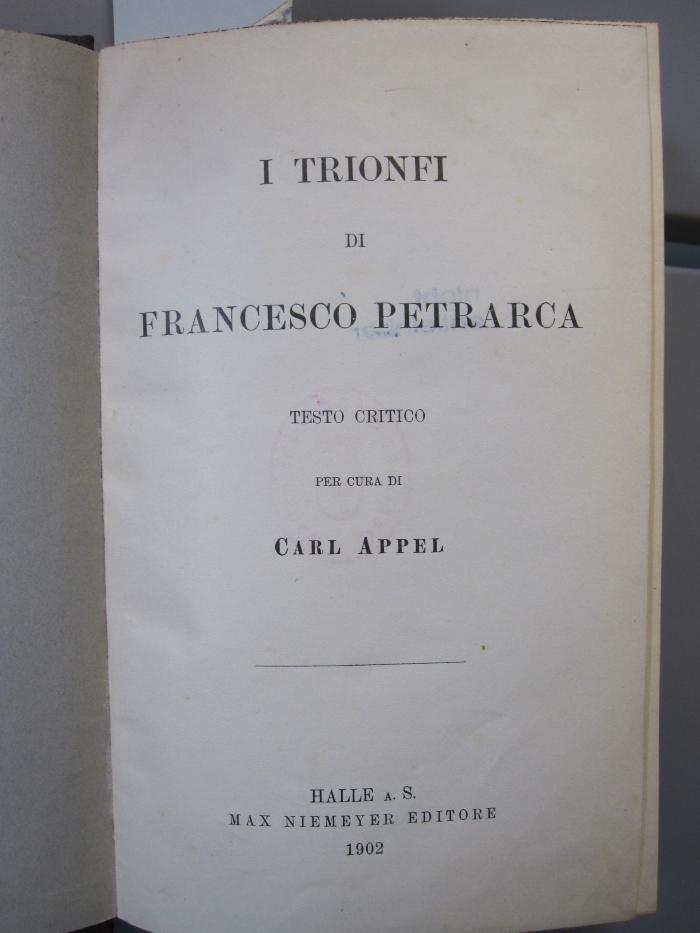 Ct 1248: I trionfi (1902)