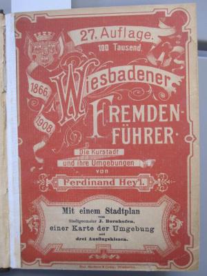 Bk 1274 bg: Wiesbaden und seine Umgebung (1908)
