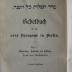 F 233 327 [1]: Gebetbuch für die neue Synagoge in Berlin. Theil 1. Wochentage, Sabbathe und Festtage. Nebst drei Anhängen (1905)