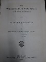 Ea 207 1-3: Die Theoretische Grundlegung (1920)