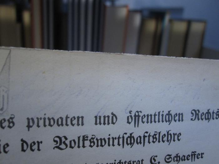 Ea 10 f 29: Verfassung und Verwaltung der deutschen Gemeinden und Gewerbeverbände (1929);G46 / 4057 (unbekannt), Von Hand: Datum, Notiz; '[...]'. 