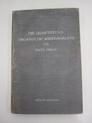 Kd 420 b: Die Quantitative organische Mikroanalyse (1923)