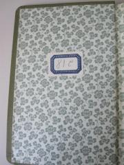 - (St. Bonifatiuskloster Hünfeld. Bibliothek), Etikett: Signatur; '81c'. 