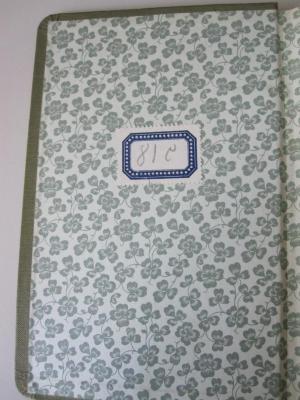 MB 8776: Handbuch der christlichen Gewerkschaften (1905);- (St. Bonifatiuskloster Hünfeld. Bibliothek), Etikett: Signatur; '81c'. 