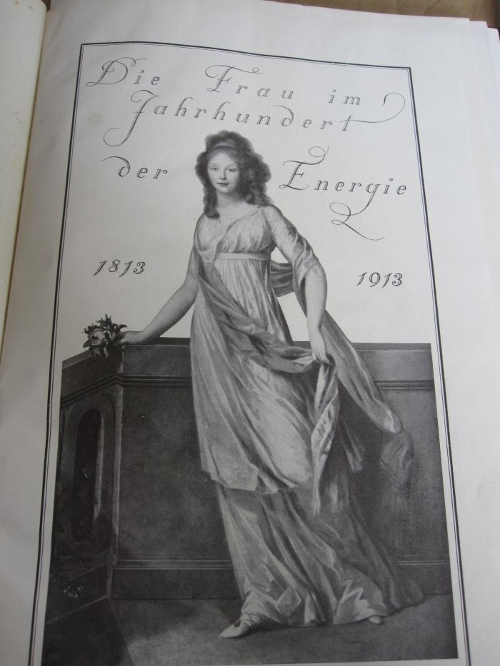Fe 270 x: Die Frau im Jahrhundert der Energie 1813-1913 : Album des Kaufhauses N. Israel (1913)