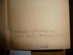 - (Israelski, Alfons), Stempel: -; 'Alfons Israelski'. 