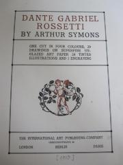 Db 901 y: Dante Gabriel Rossetti ([1910])