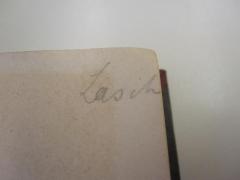 G46 / 3389 (Lasch, Agathe), Von Hand: Autogramm, Name; 'Lasch'.  (Prototyp)