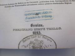 G45II / 2610 (Hirt, Ferdinand), Stempel: Wappen, Besitzwechsel; 'Aus der Hand des Verlegers
[...]'. 