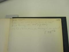 G46 / 3723 (Feder, Ernst), Von Hand: Exemplarnummer; '1499.'. 