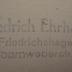 - (Erhardt, Friedrich), Stempel: Name, Ortsangabe; 'Friedrich Ehrhardt
Friedrichshagen
Scharnwerberstr. 38'.  (Prototyp)