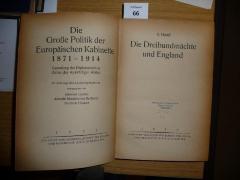 D1 05 [4]: Die Große Politik der Europäischen Kabinette 1871-1914 : Sammlung der Diplomatischen Akten des Auswärtigen Amtes. 4. Bd.. Die Dreibundmächte und England (1922)
